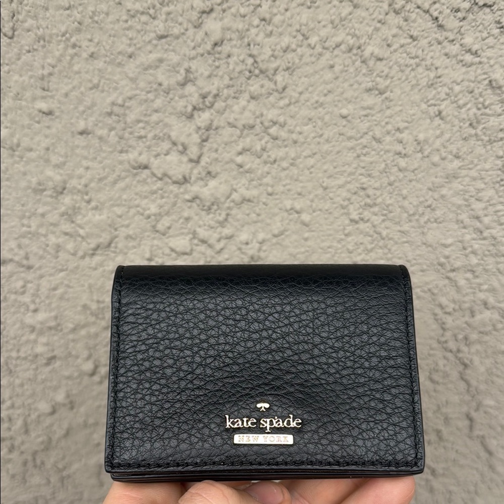 Kate Spade Black Leather Wallet